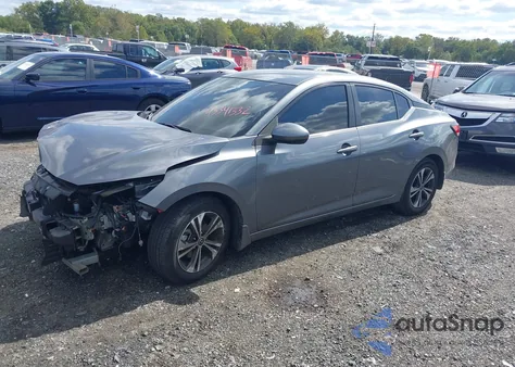 2021 Nissan Sentra Sv Xtronic Cvt z USA, uszkodzony, nr VIN 3N1AB8CV9MY226217